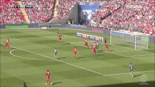 skybet leauge one playoff final 2014 leyton orient vs rotherham united full game ET and pens [upl. by Alyt]