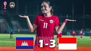 🔴 FULL HIGHLIGHT FINAL TIMNAS PUTRI  INDONESIA VS KAMBOJA  AFF Women’s Cup 2024  YES JUARA [upl. by Glyn]