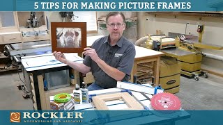 5 Tips for Making Picture Frames [upl. by Islehc]