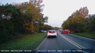 A507 Warren Lane Accident 14th Nov 2023 [upl. by Outhe]