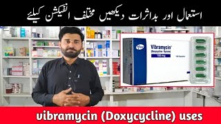 vibramycin 100mg uses  how to uses vibramycin capsule  doxycycline uses  vibramycin capsule [upl. by Eppes]