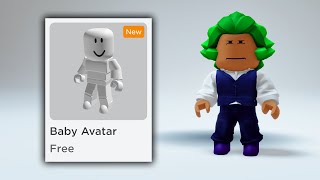 NEW FREE BABY AVATAR IN ROBLOX 🥹🥰 [upl. by Doownel]