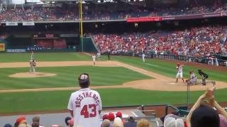 BRYCE HARPER WALK OFF HR ON EASTER SUNDAY KIDS OPENING DAY 41617 [upl. by Vescuso]