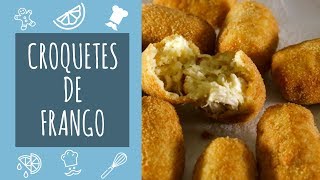 Croquetes de frango  TeleCulinária [upl. by Farrish608]