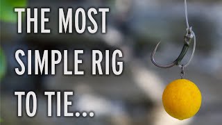 How To Tie The Fluorocarbon D Rig  Wafter Rig  Carp Fishing Rigs  DRig [upl. by Barrada]