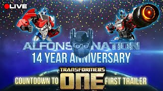 ALFONSO NATION 14TH ANNIVERSARY STREAM  TRANSFORMERS ONE Trailer HYPE FT Execs [upl. by Natsyrk782]