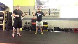 Snatch Press at CrossFit Thrive [upl. by Pillow]