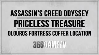 Assassins Creed Odyssey Priceless Treasure Quest  Olouros Fortress Coffer  Anaximander Locations [upl. by Schofield623]