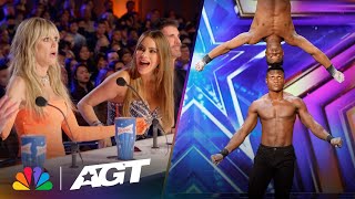 4 SURPRISING acts that STUNNED the judges  AGT 2023 [upl. by Mercier241]