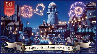 ＃16【オクトラ大陸の覇者】4周年＆半復帰【オクトパストラベラー大陸の覇者】【OCTOPATHTRAVELER】 [upl. by Gnuh]