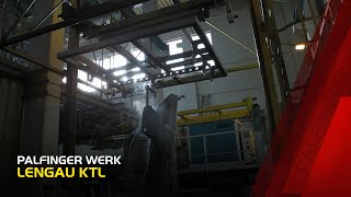 PALFINGER Werk  Lengau KTL Deutsch [upl. by Enilhtak14]