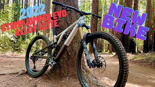 2022 Stumpjumper Evo Alloy Elite New bike [upl. by Ezarra]