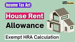 House Rent Allowance HRA exemption  HRA Exemption Rules  How to Calculate Exempt HRA from Salary [upl. by Doloritas157]