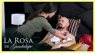 Angelina salva la vida de un mafioso y le pagan mucho dinero  La Rosa de Guadalupe 24  Luz [upl. by Nauqan593]