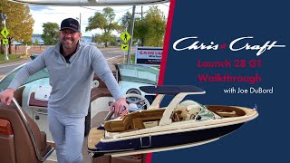 Chris Craft Launch 28 GT Walkthrough [upl. by Hewitt]