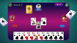 Spades Card Game Easy And Fun Gameplay [upl. by Ertsevlis235]