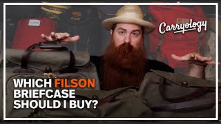 Which Filson briefcase should I buy Comparing Filsons top 3 briefcases [upl. by Rekab]