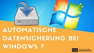 Automatische tägliche Datensicherung mit Windows 7  TUTORIAL [upl. by Stedmann]