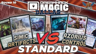 Simic Artifacts vs Azorius Control  MTG Standard  Dreamhack Dallas Regional Championship  RD 10 [upl. by Anitsenre]