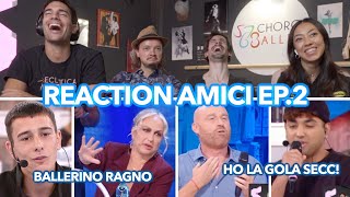 Celentano quotBRUTTO COME UN RAGNOquot Zerbi CANTA con lAUTOTUNE  Reaction pomeridiano Amici ep2 [upl. by Kelcie]