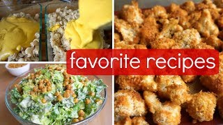 Cooking for a NonVegan  Mac amp Cheese Caesar Salad Buffalo Cauliflower [upl. by Hands587]