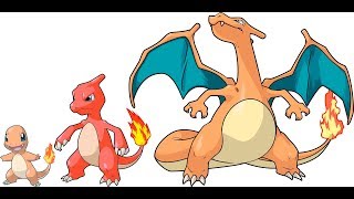 Charmander Evolutions  Pokémon Lets Go [upl. by Nitsid]