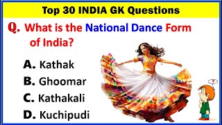 Top 30 INDIA Gk Question and Answer  Gk Questions and Answers  GK Quiz  Gk Question GK GS GK17 [upl. by Yelrahc699]