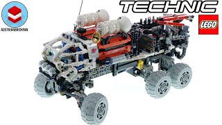 LEGO Technic 42180 Mars Crew Exploration Rover Speed Build Review [upl. by Sitoiganap]