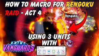 NEW EXCLUSIVE RENGOKU AFK FARM IN ANIME VANGUARD [upl. by Aneis961]