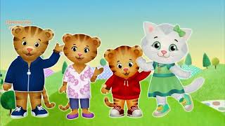 Daniel tiger neighborhood finger family  nursery rhymes [upl. by Adnorat]