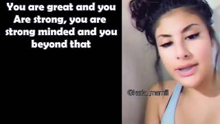 Girl Rapping About Depression Lyrics karlamamii [upl. by Krefetz]