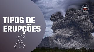 Tipos de erupções vulcânicas [upl. by Feldstein135]