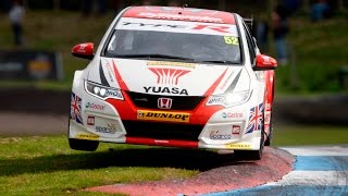 KNOCKHILL HIGHLIGHTS  BTCC 2015 [upl. by Pedroza]