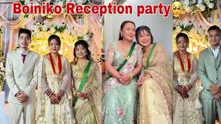 NANDA NANI KO RECEPTION PARTY MA WHOLE FAMILY HAMI😍😍 [upl. by Lekar]