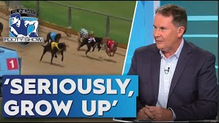 TJs omen bet gets the job done at Gawler greyhounds  Sunday Footy Show  Footy on Nine [upl. by Ainsworth]