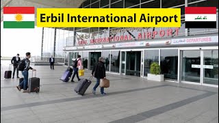 walking tour Erbil Airport  Erbil Airport  ErbilIRAQ [upl. by Yeldarb782]