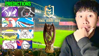 NRL FINALS SERIES PREDICTIONS 2024 [upl. by Iinden22]