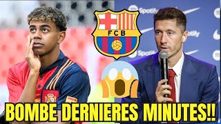 🔥DERNIÉRE MINUTE  Cette nouvelle explosive va surprendre tout le monde  ACTUALITÉ DU BARÇA [upl. by Alegre]