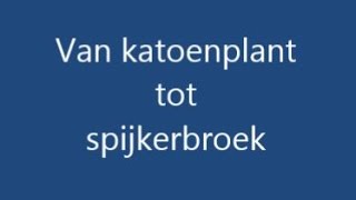 van katoen tot spijkerbroek [upl. by Eagle575]