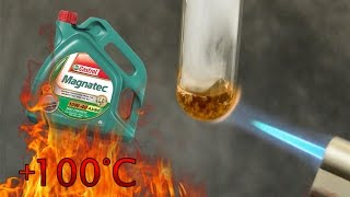 Castrol Magnatec 10W40 Jak czysty jest olej silnikowy Test powyżej 100°C [upl. by Sillad]