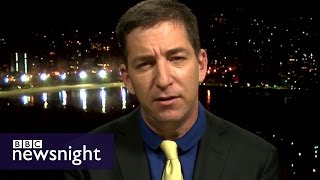 Glenn Greenwald on the Trump memo the CIA and Russia  BBC Newsnight [upl. by Airakaz]