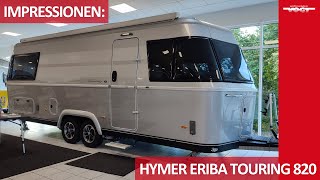 Hymer Eriba Touring 820 außergewöhnlicher DesignWohnwagen mit Stil ein echter Augenschmaus 😍 [upl. by Kimberly]