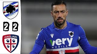 Sampdoria 22 Cagliari  All goals and highlights 07032021  Serie A Italy  Seria A  PES [upl. by Razid]