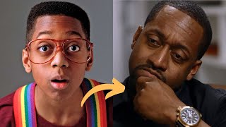 Jaleel White Is Now 47 How He Lives Is Sad  Full Life Biography jaleelwhite [upl. by Rabin]