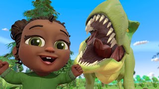 Roar Like a Dinosaur  Nookaboos Kids Songs [upl. by Anelis277]