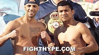 KAL YAFAI VS quotCHOCOLATITOquot GONAZALEZ FULL WEIGHIN amp FINAL FACE OFF [upl. by Mathe]