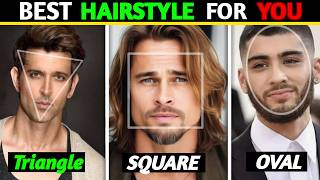 Perfect Hairstyles According to Your Face Shape  Best Haircut and Hairstyles For Men and Boys [upl. by Lauretta]