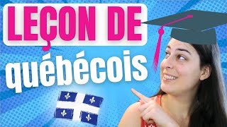 Leçon de français québécois [upl. by Eiram]