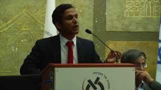 Third Secretary Eldos M Punnoose Makes Keynote Address at Bar Ilan University [upl. by Jewett]