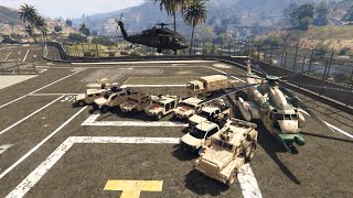 Pack Vehiculos Militares RIDAXstore  Sin Marcas Debadged  GTA V FiveM [upl. by Adnovad]